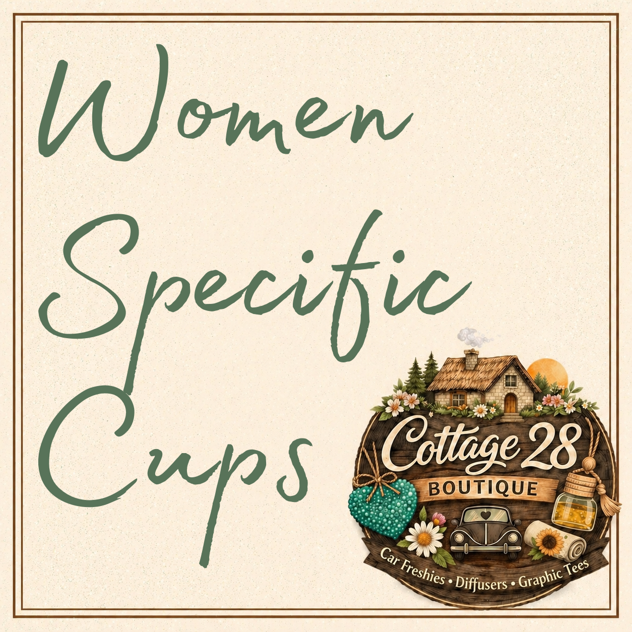 Womens Cup Wrap/Decals