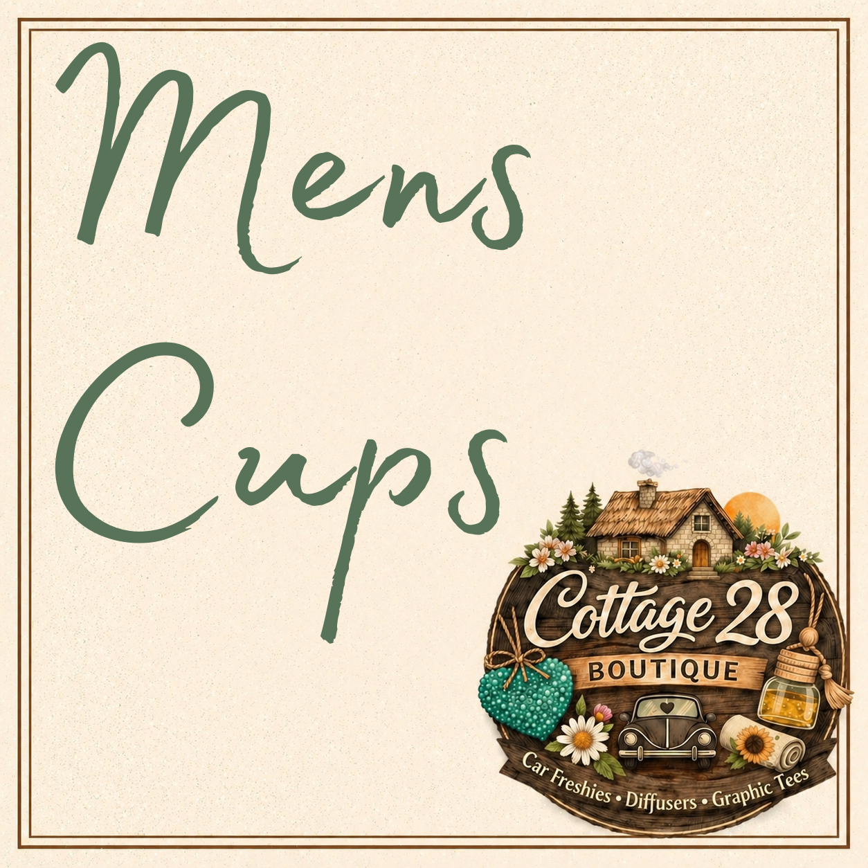 Mens Cup Wrap/Decals