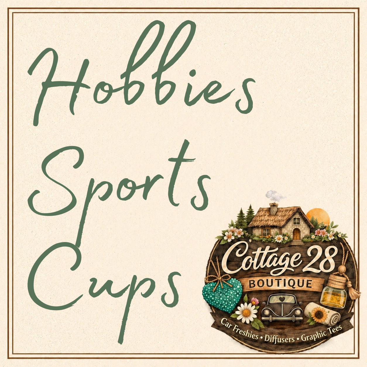 Hobbies & Sports Cup Wrap/Decals