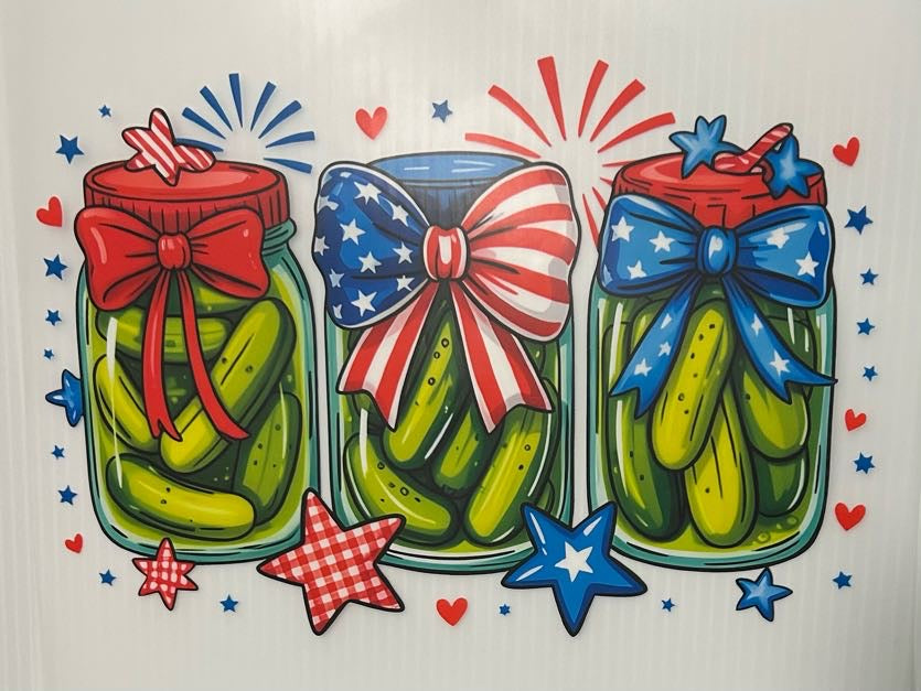 Patriotic pickles￼
