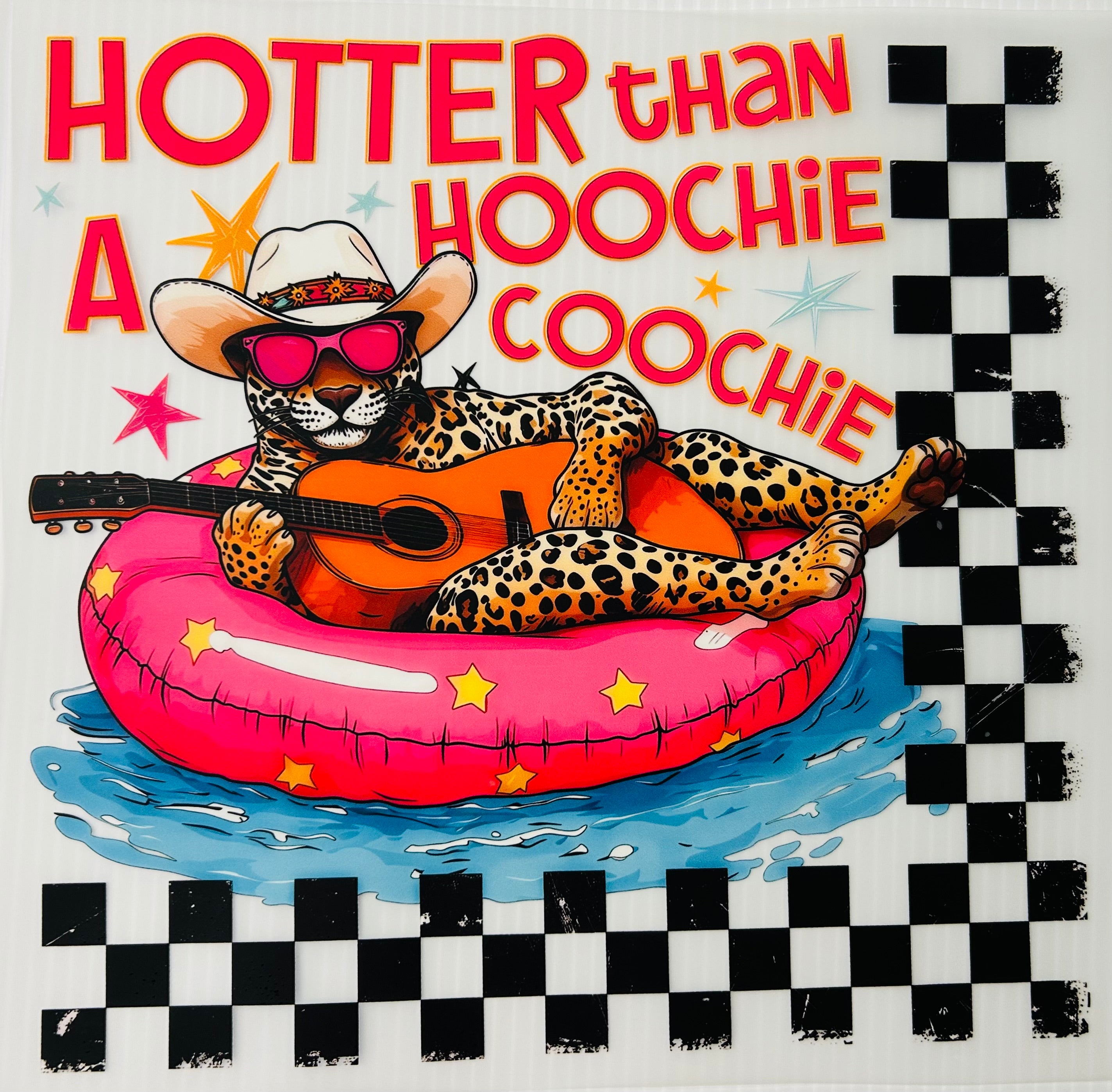 Hotter Than - Checkered