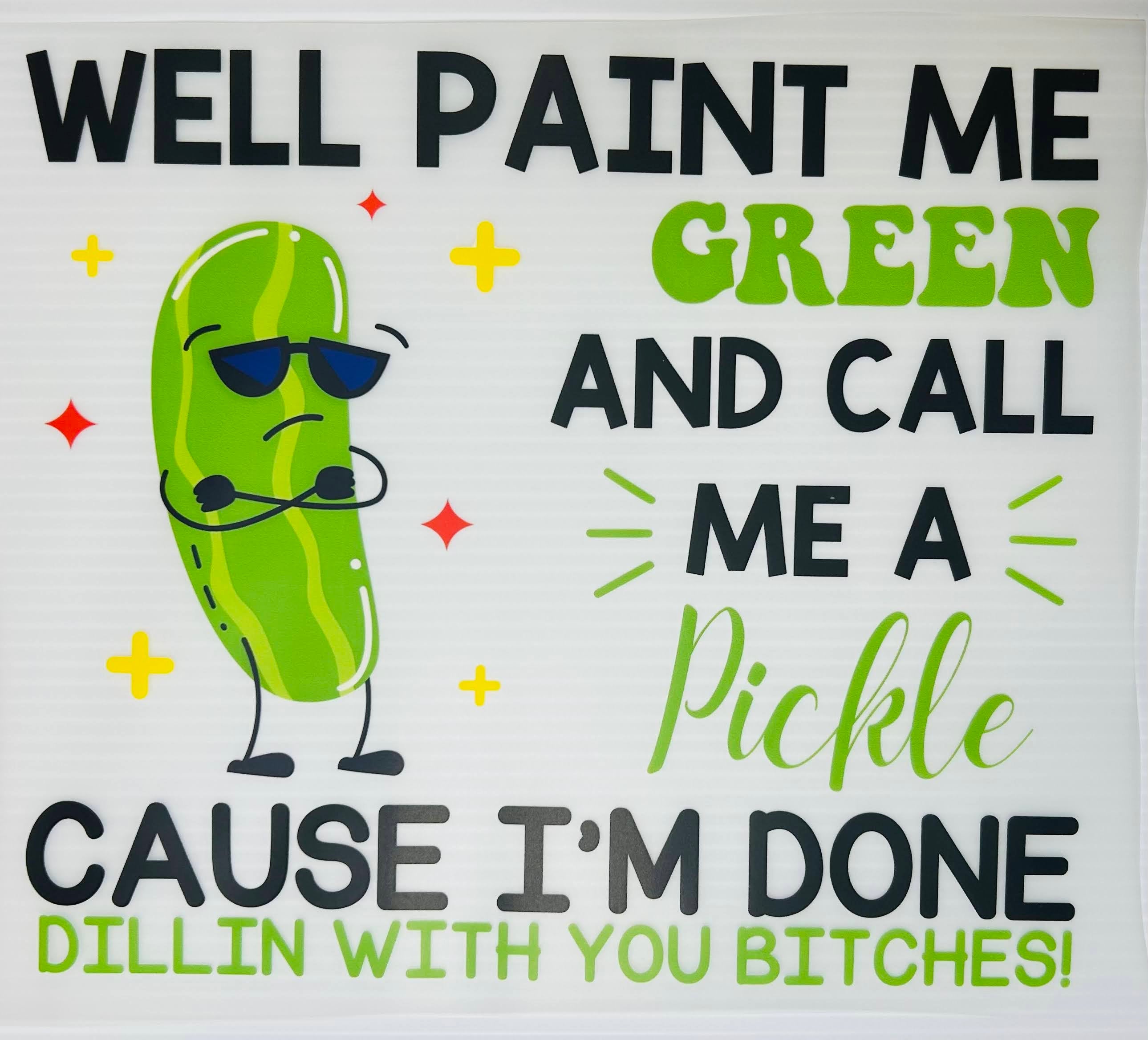 I'm done dillin w/u bitches