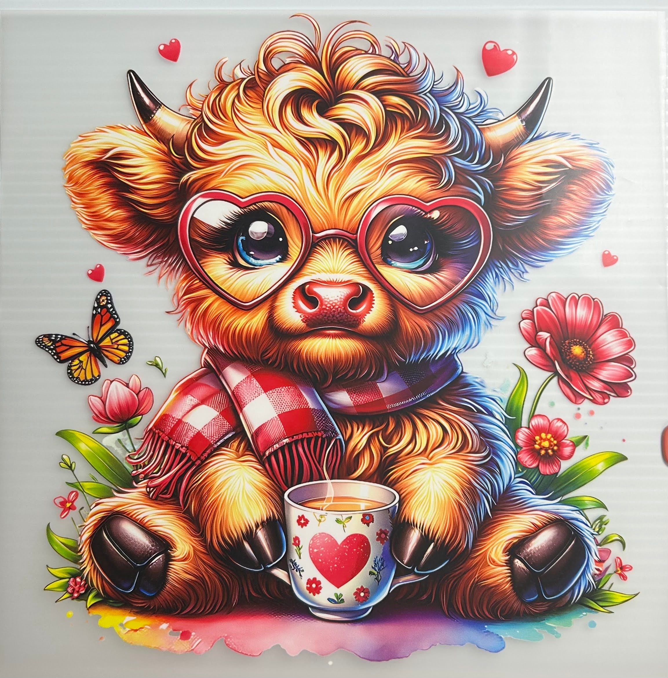 Buttercup baby cow