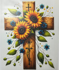 Floral cross