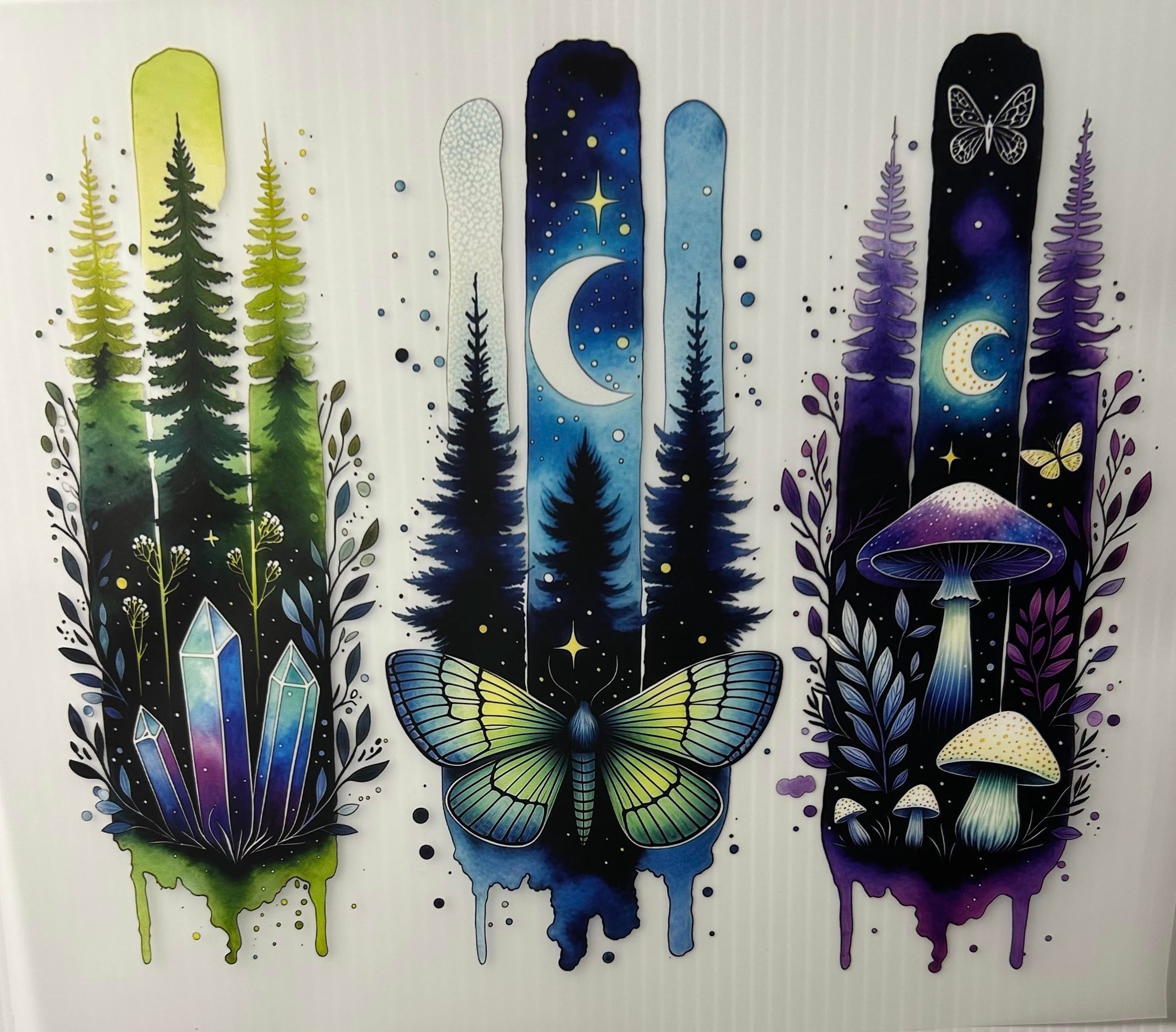 Mystical Crystal butterfly