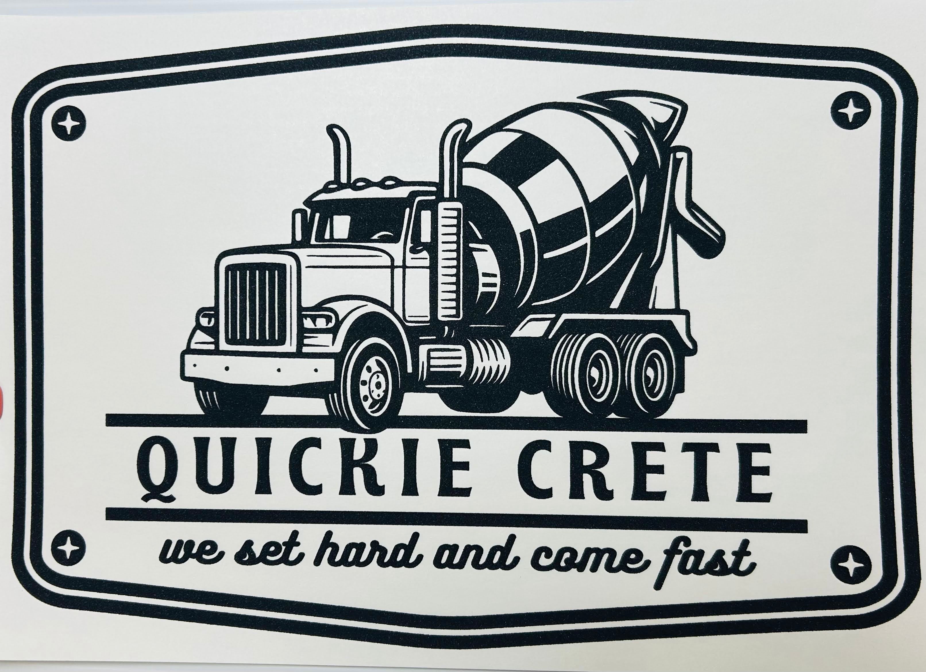 Quickie Crete