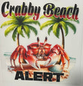 Crabby beach alert