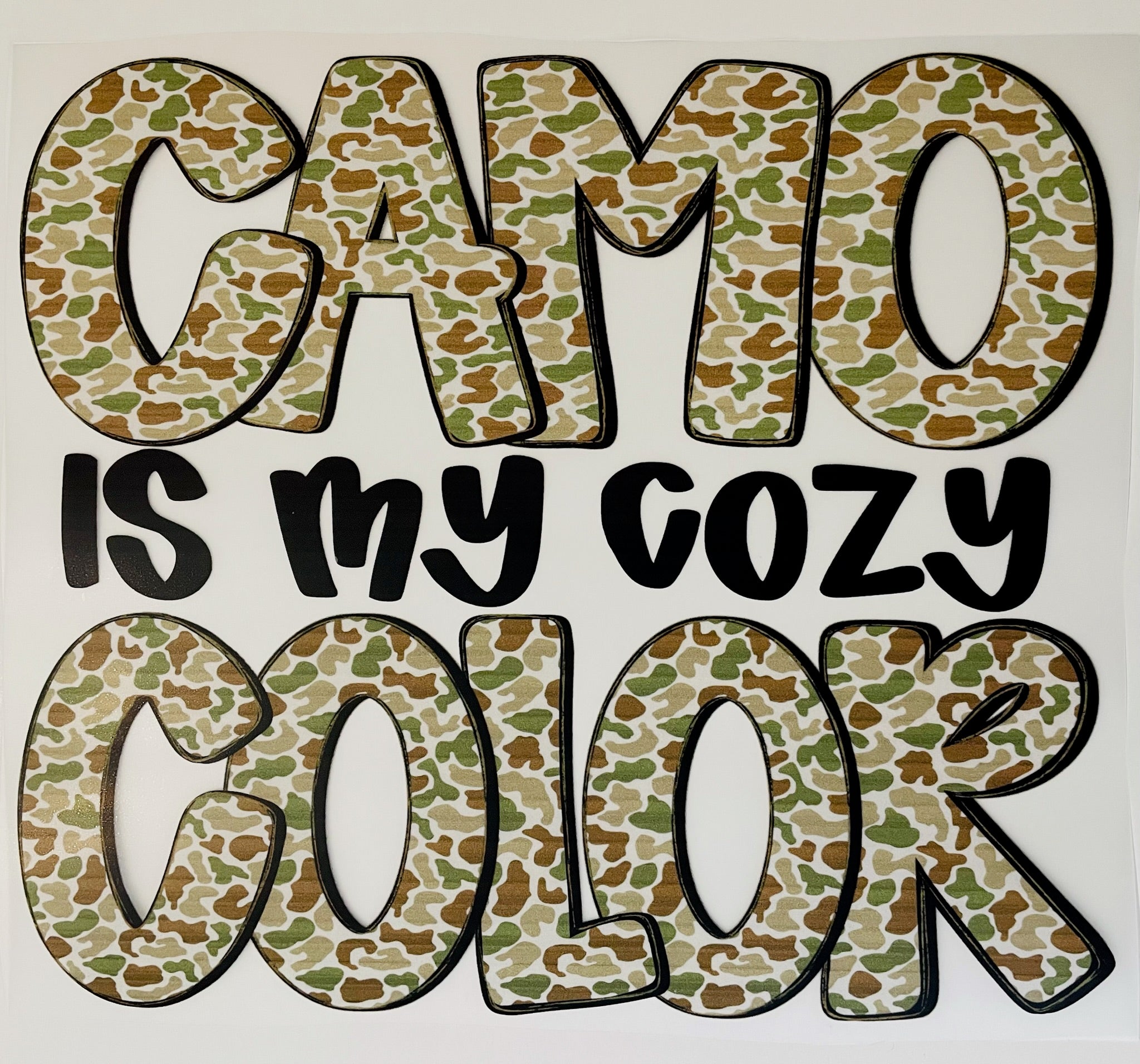 Camo Cozy