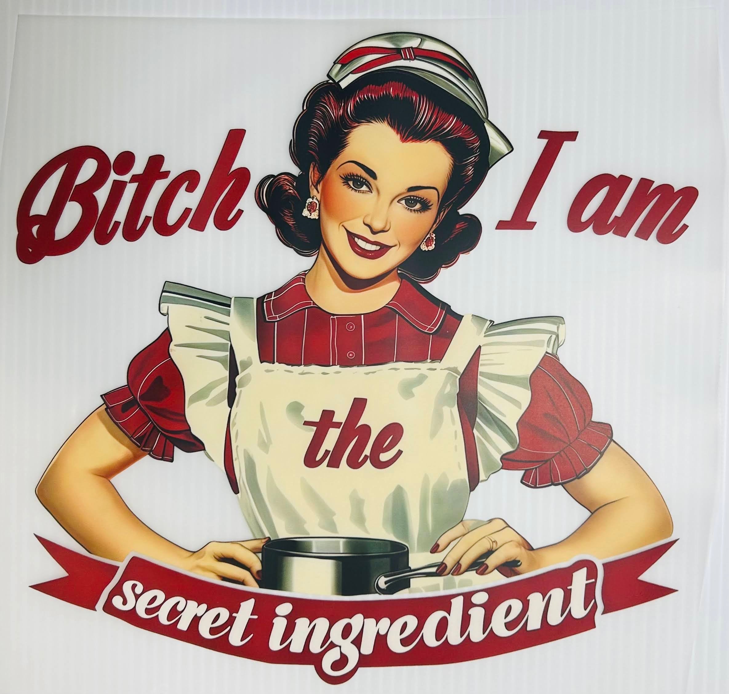 Bitch l am the secret ingredient