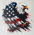 American flag eagle