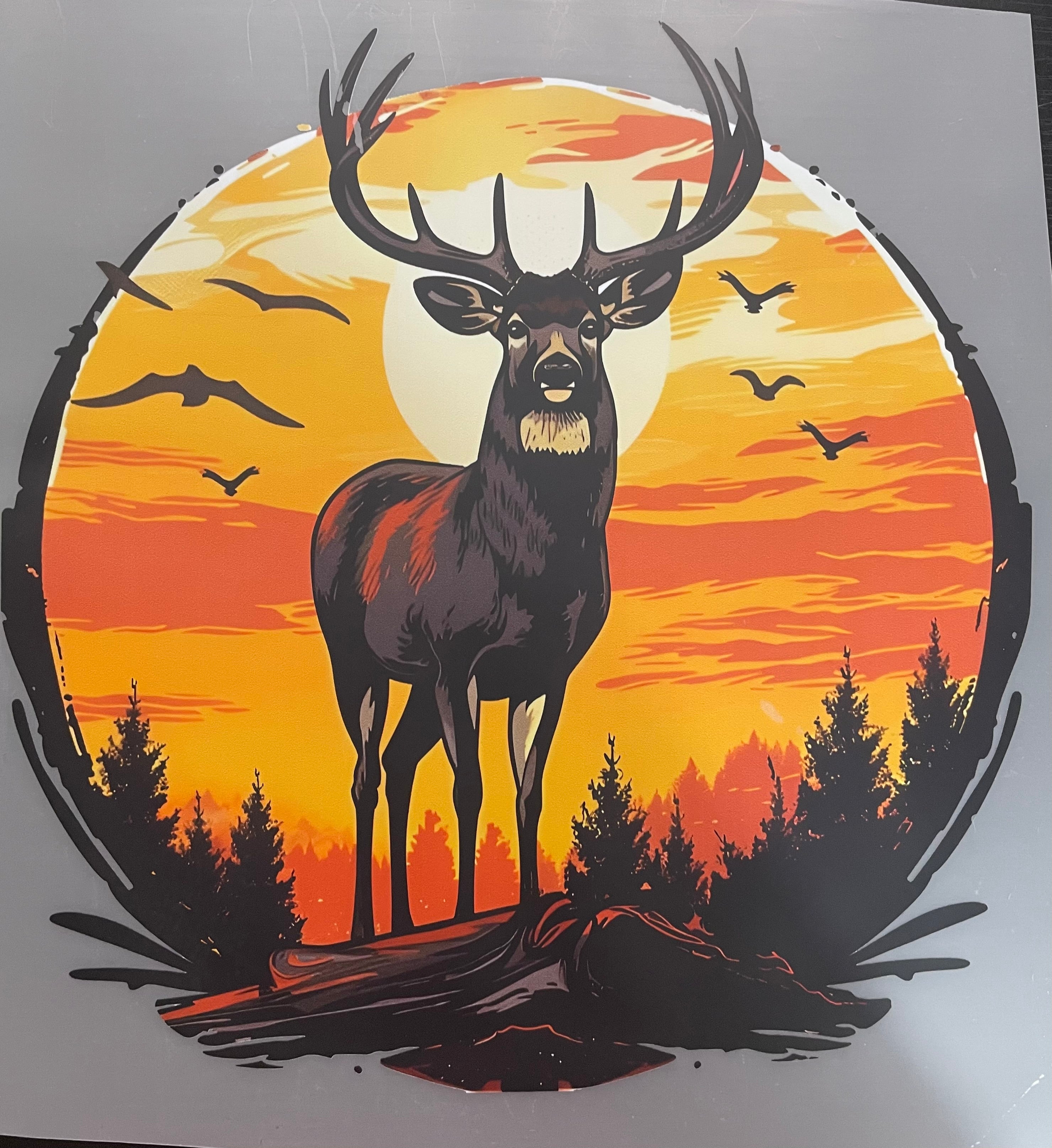 Deer - Orange 1