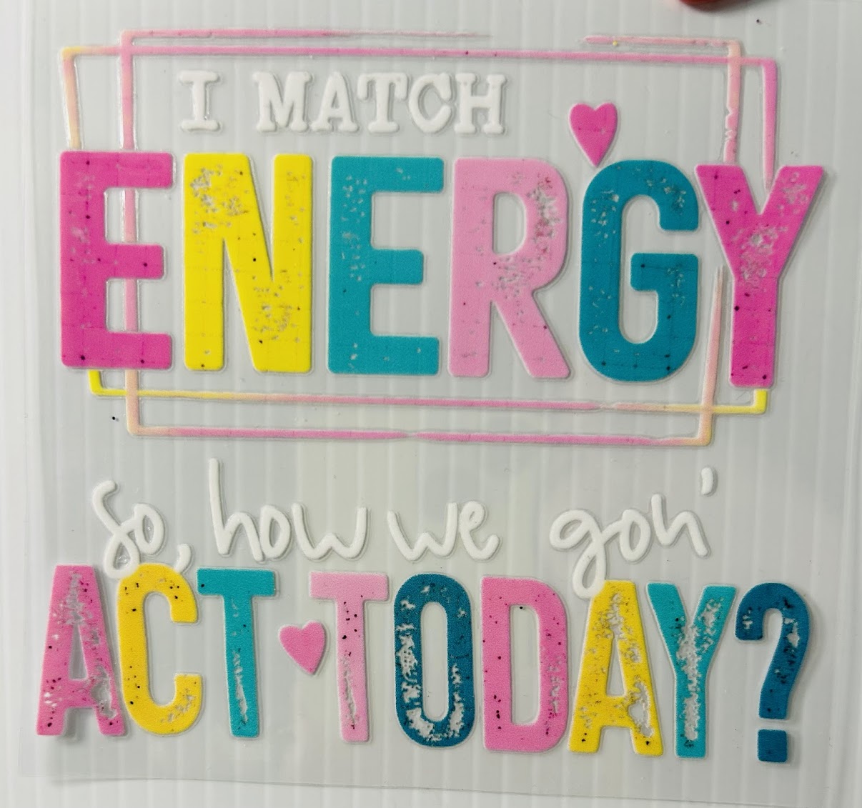 Match energy