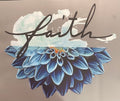 Faith blue flower