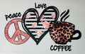 Peace, love, coffee