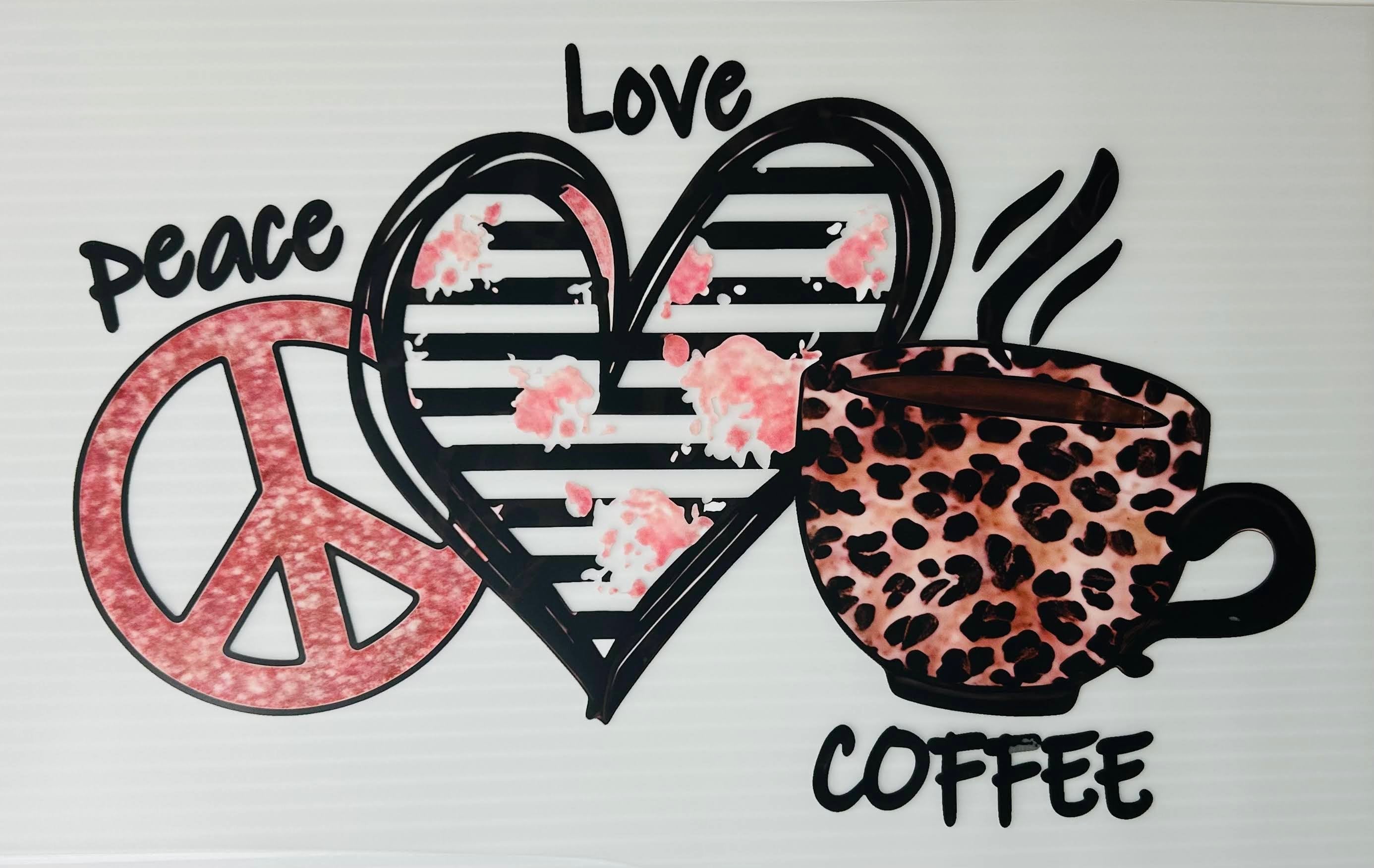 Peace, love, coffee