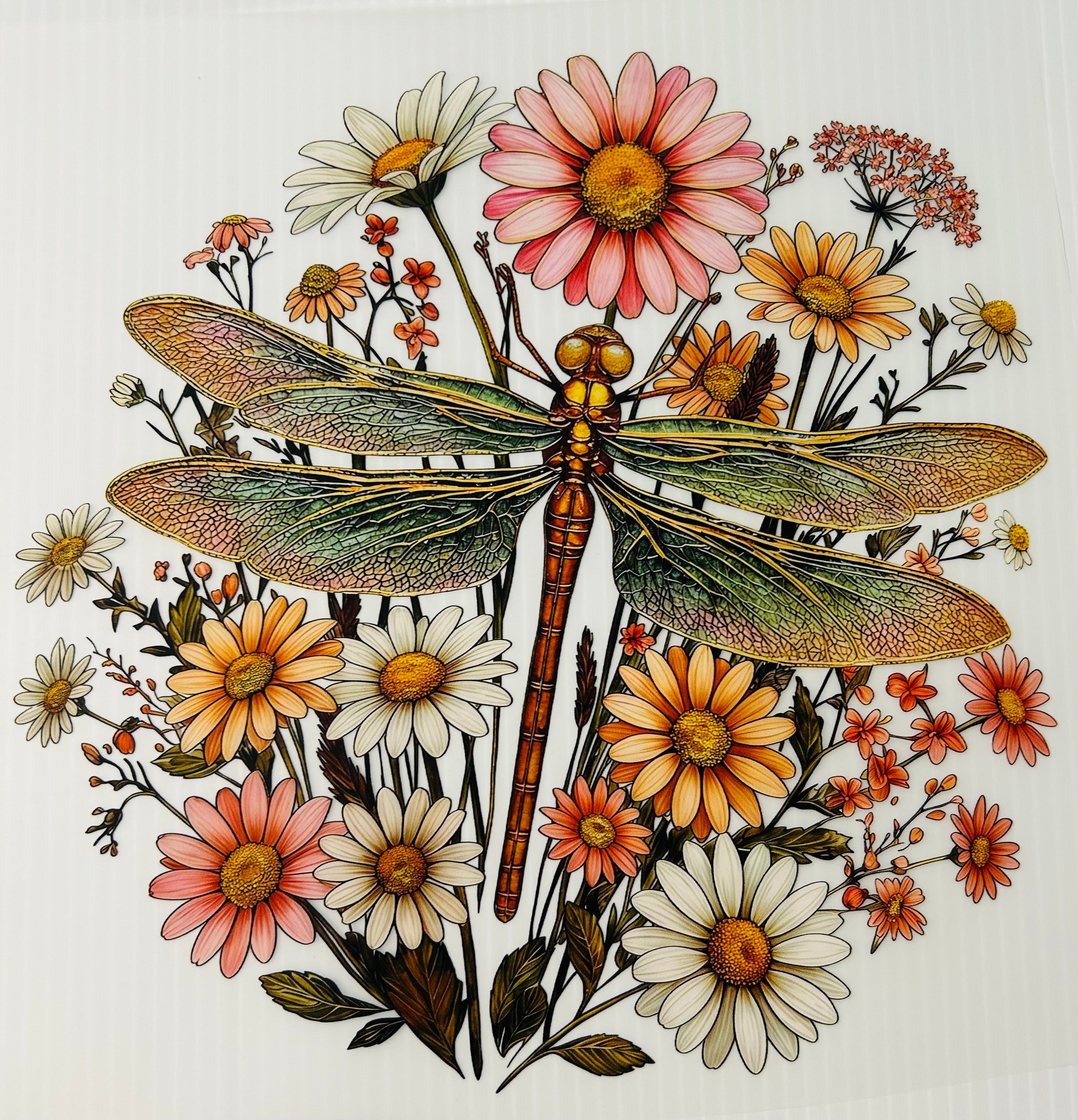 Floral Dragonfly