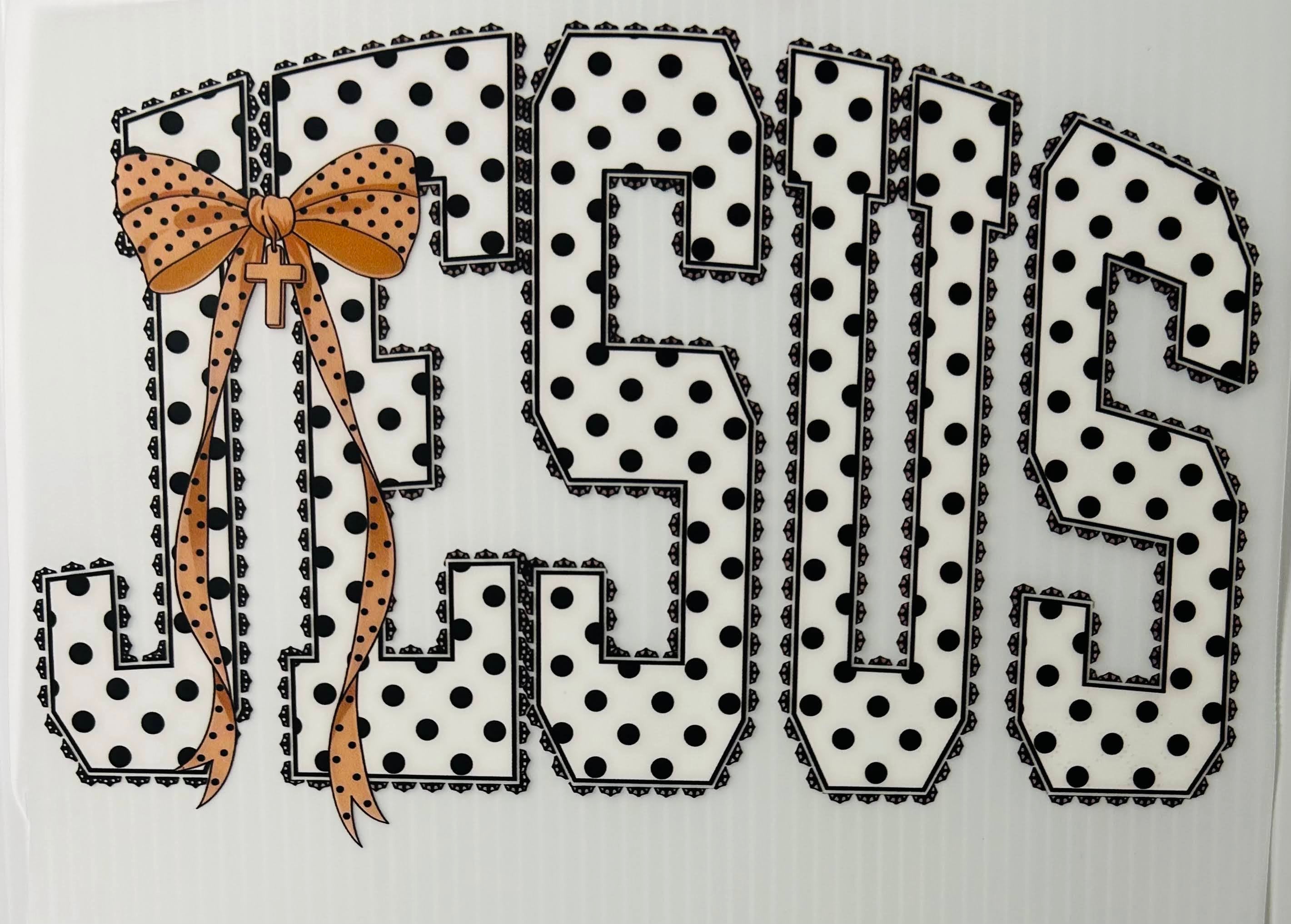 Polka dot Jesus