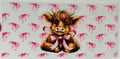 Pink bow cow