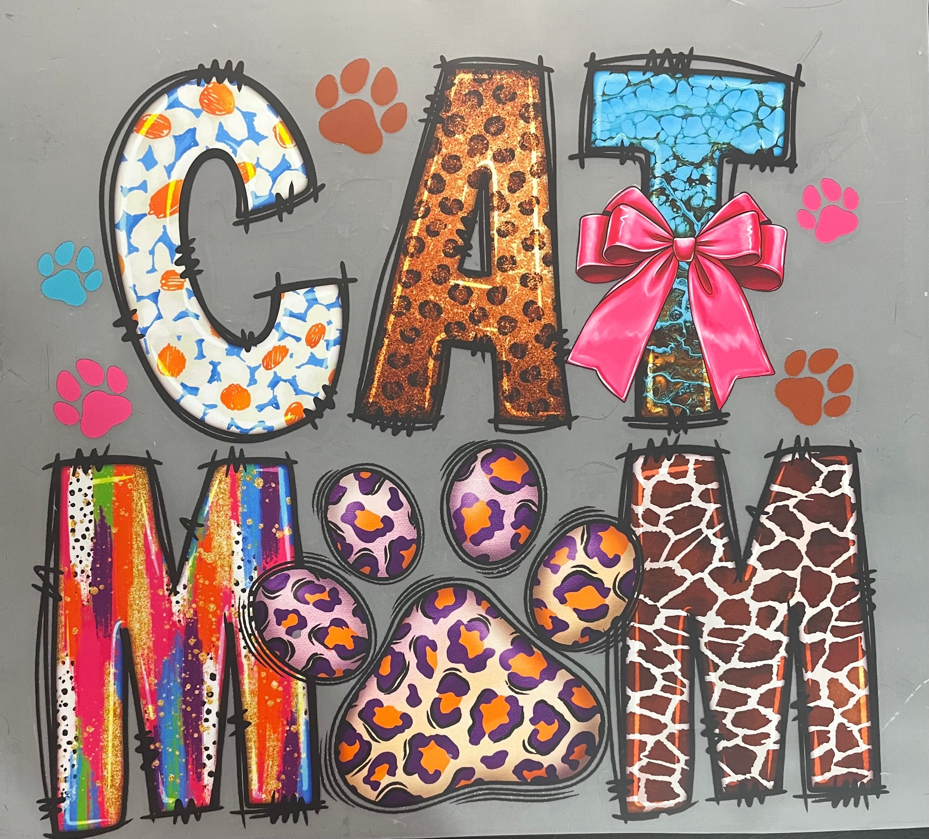 Cat mom