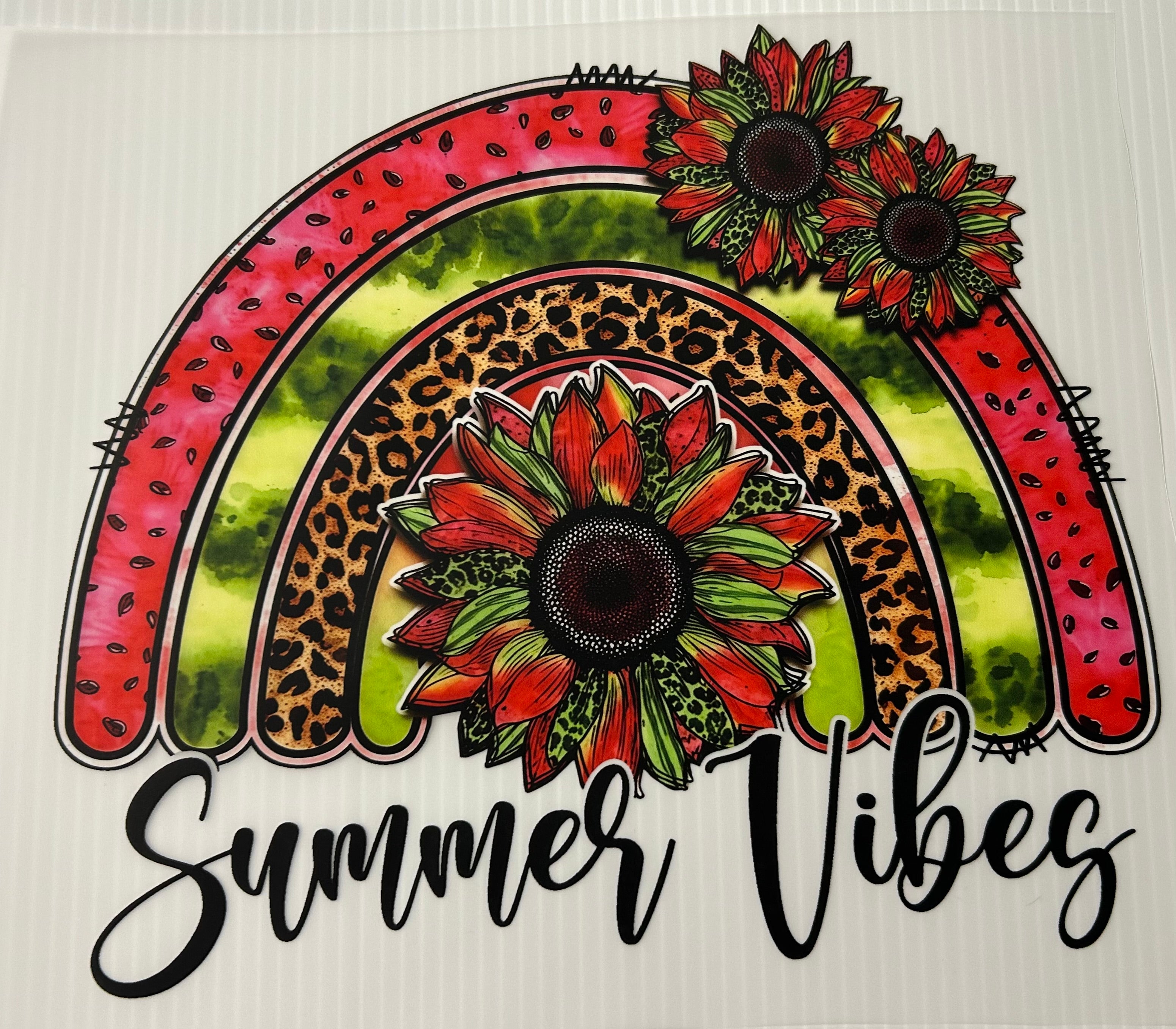 Summer Vibes Watermelon Rainbow