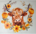 Floral cow