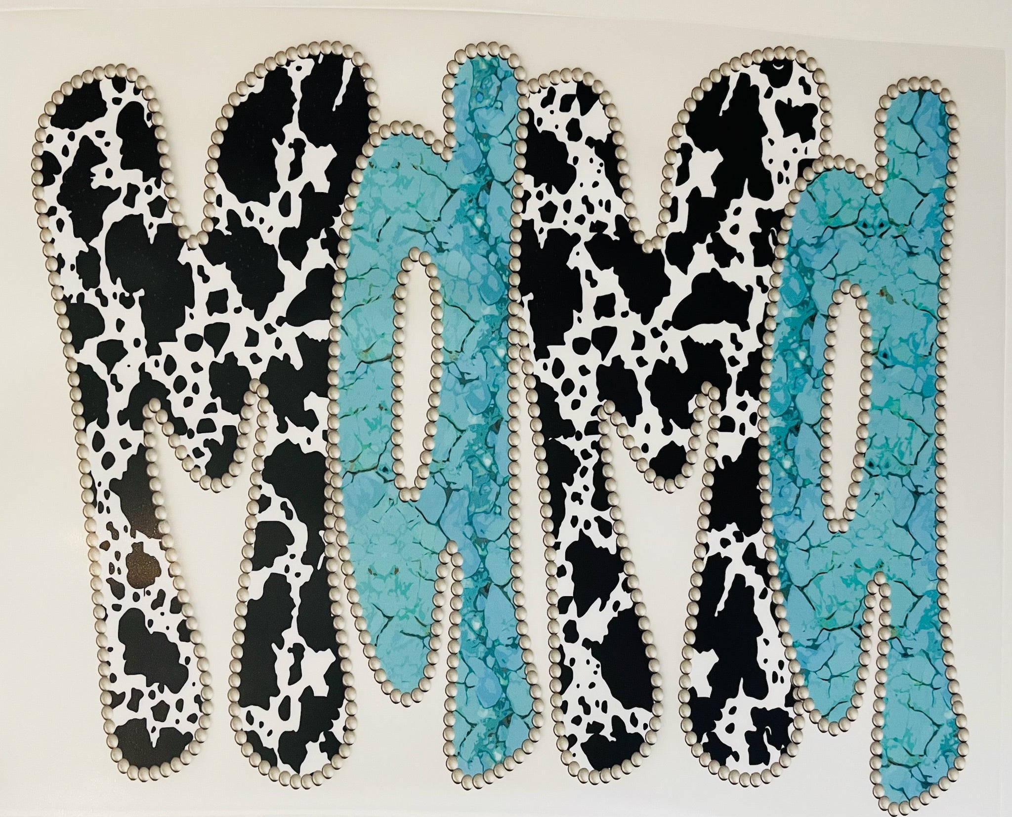 Mama Cow Turquoise