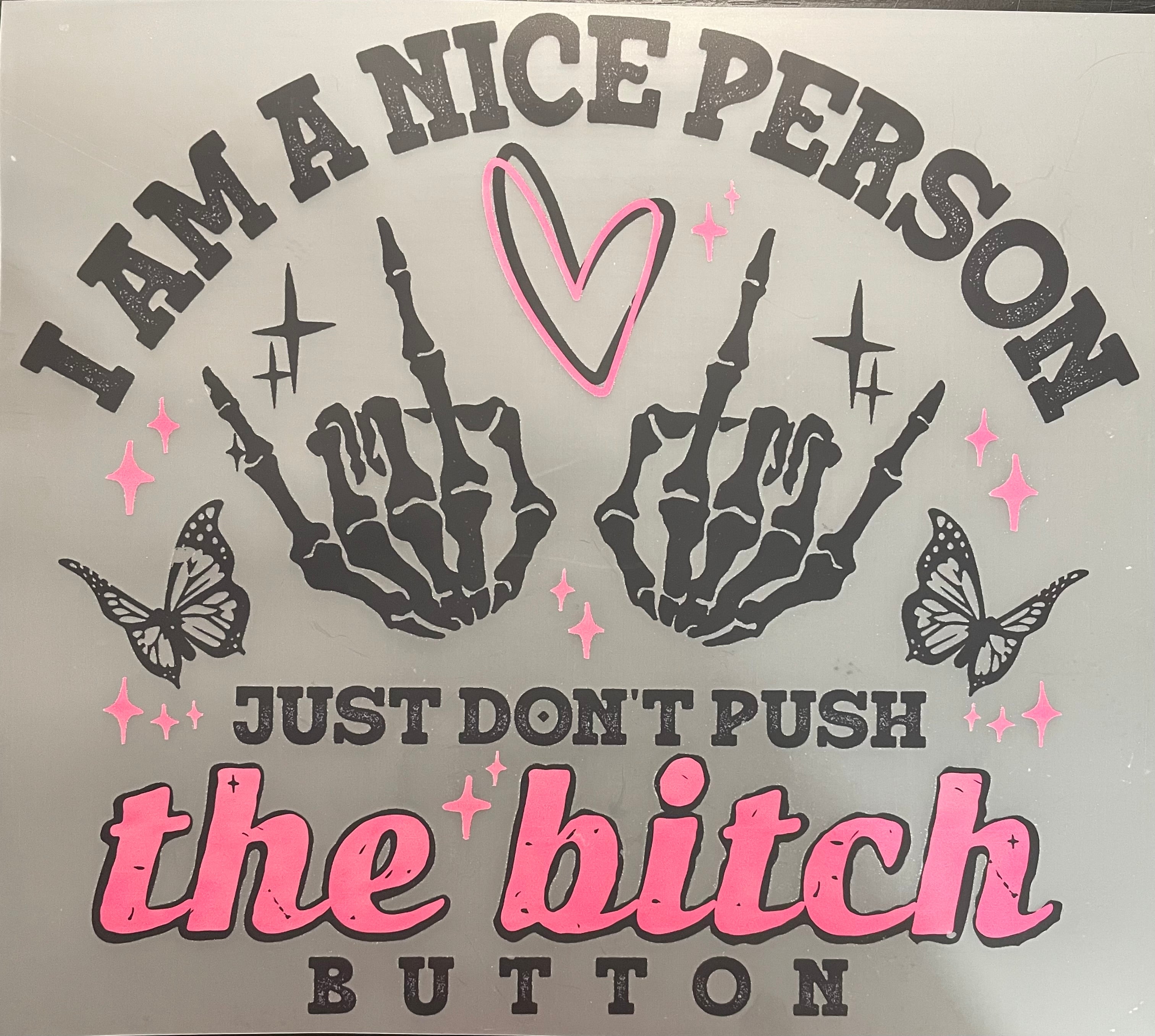 I am a nice person