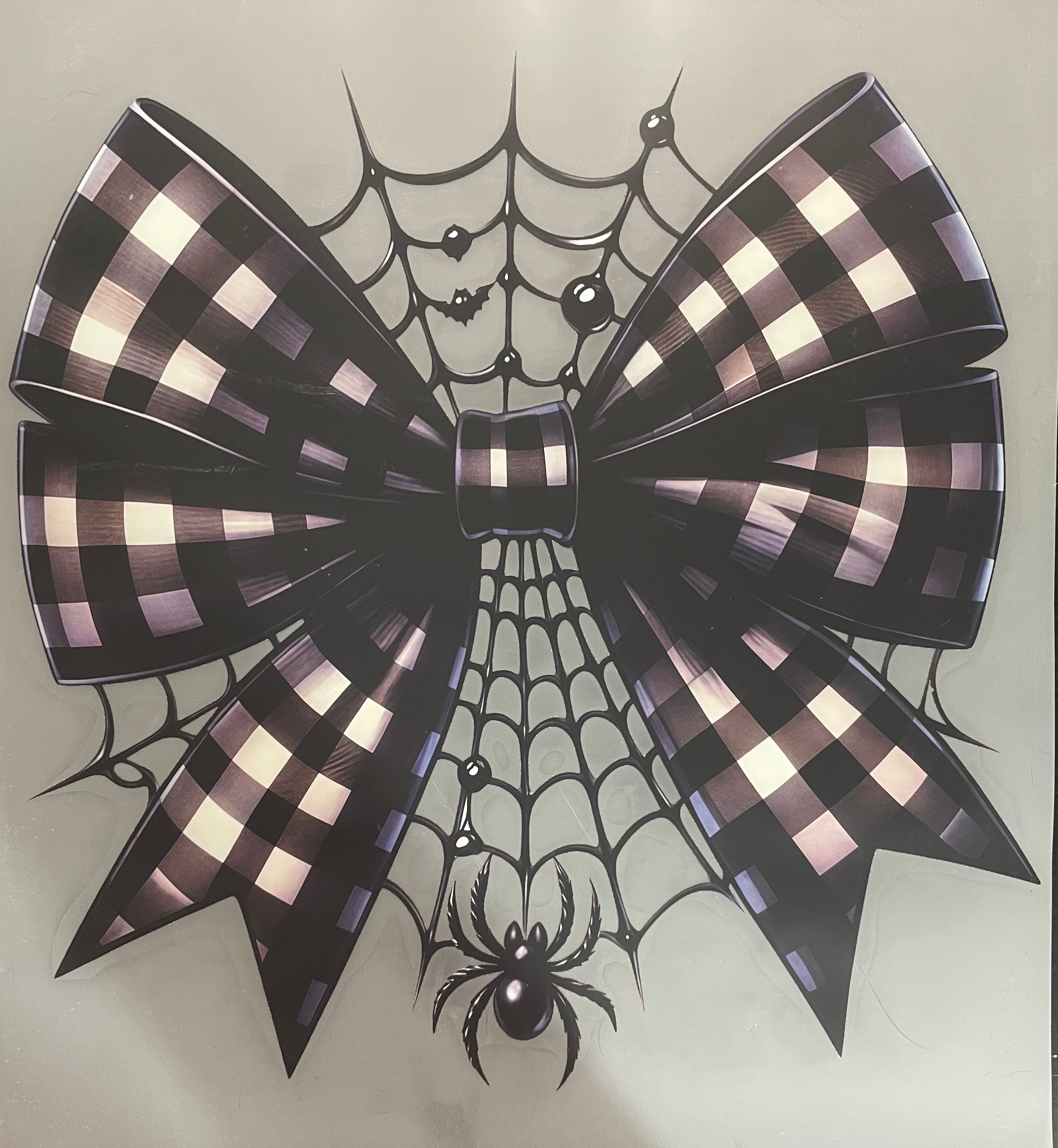 Spider web bow