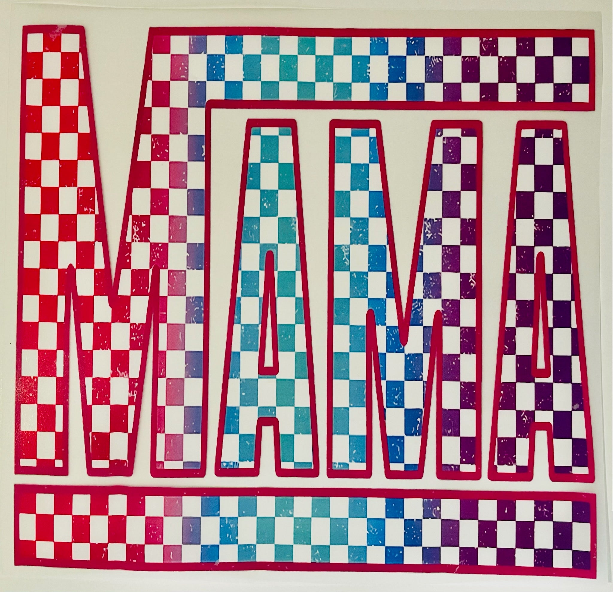 Mama Checkered