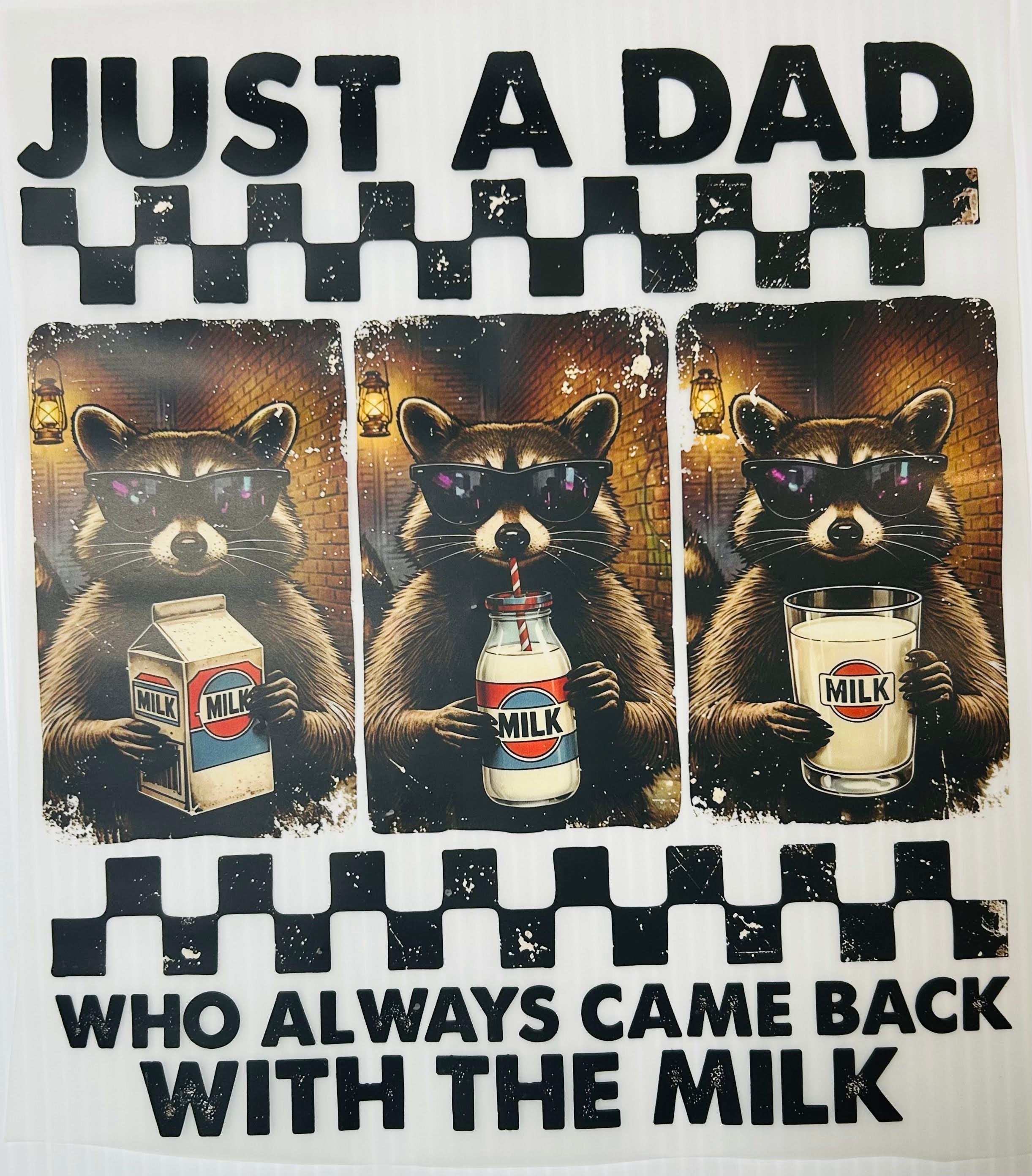 Just a dad who comes back w/ milk
