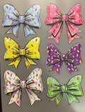 Multi color bows
