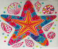 Colorful starfish