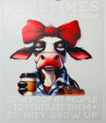 I want to throw cow poop at ppl
