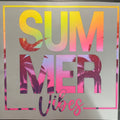 Summer vibes