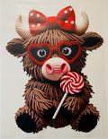 Cow lollipop