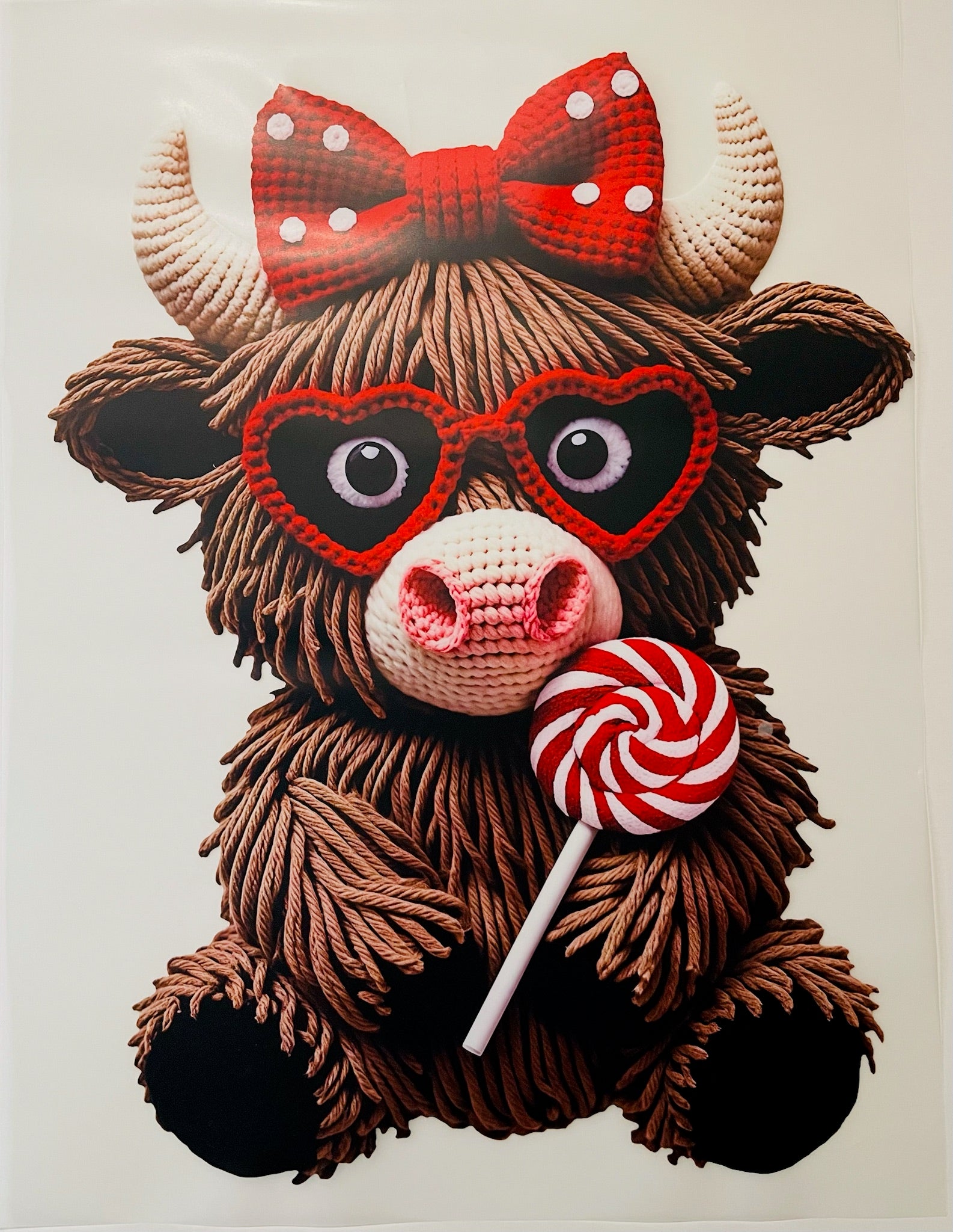 Cow lollipop