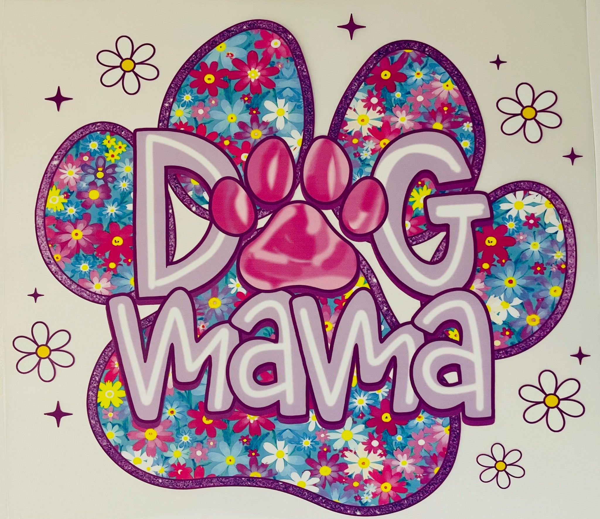 Dog Mama Floral