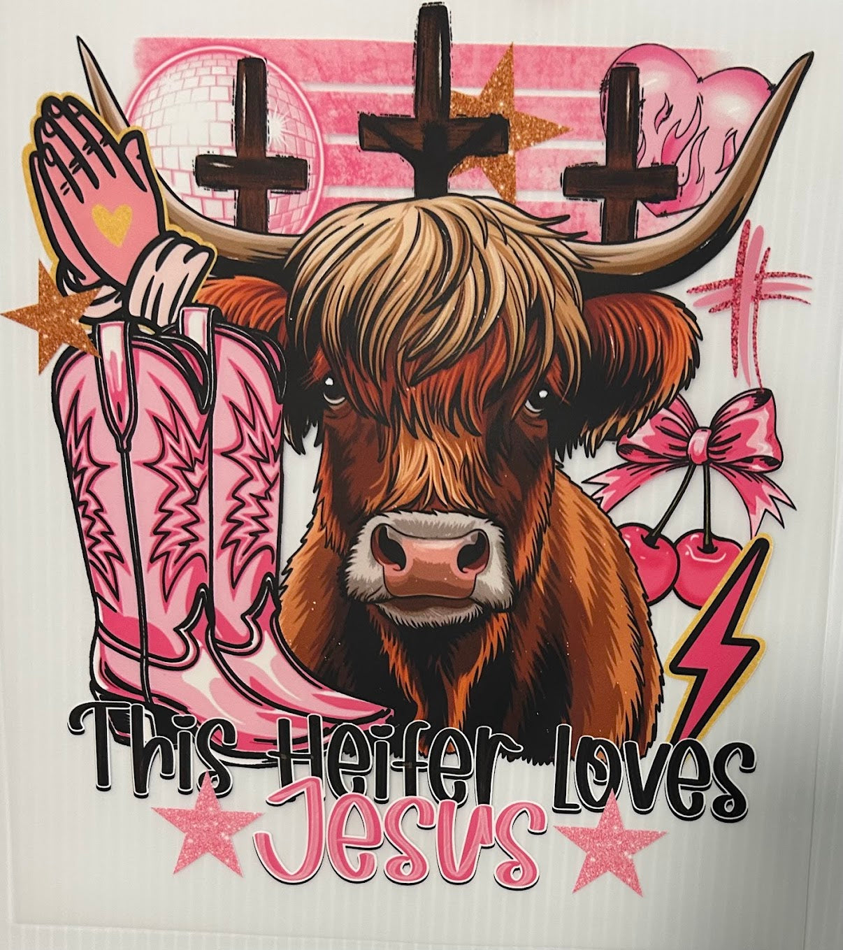 Heifer loves Jesus
