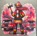 Firefighter girl