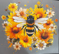 Bee sunflower
