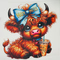 Hot Mess highland cow