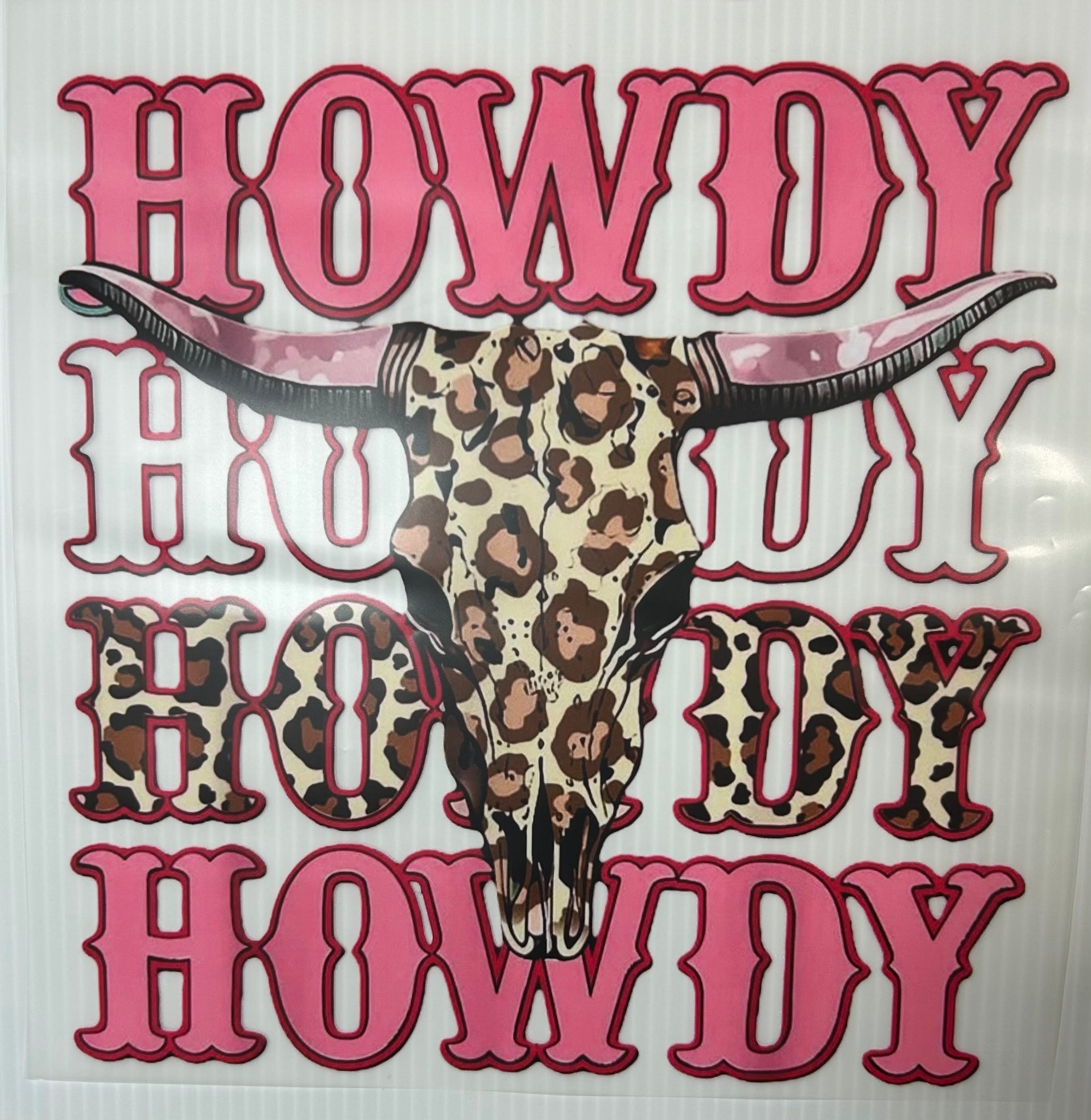 Howdy leopard skull