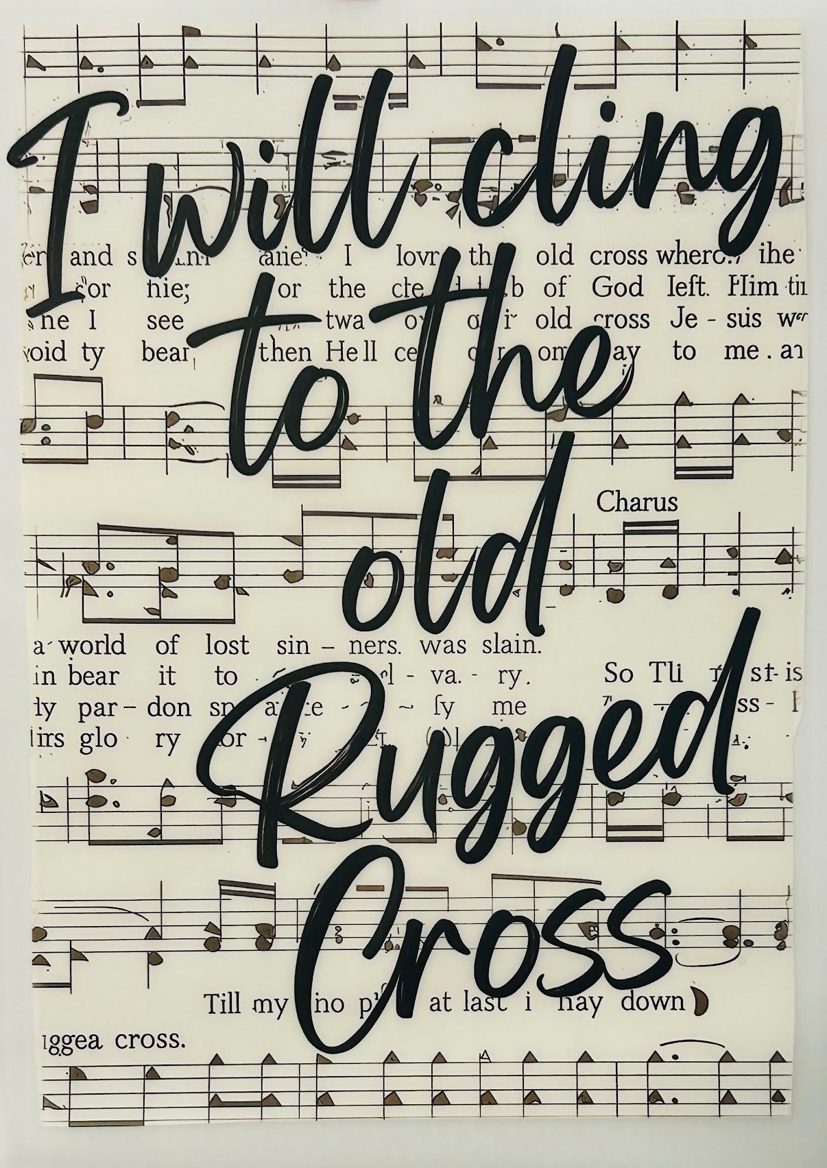 Cling to Rugged Cross