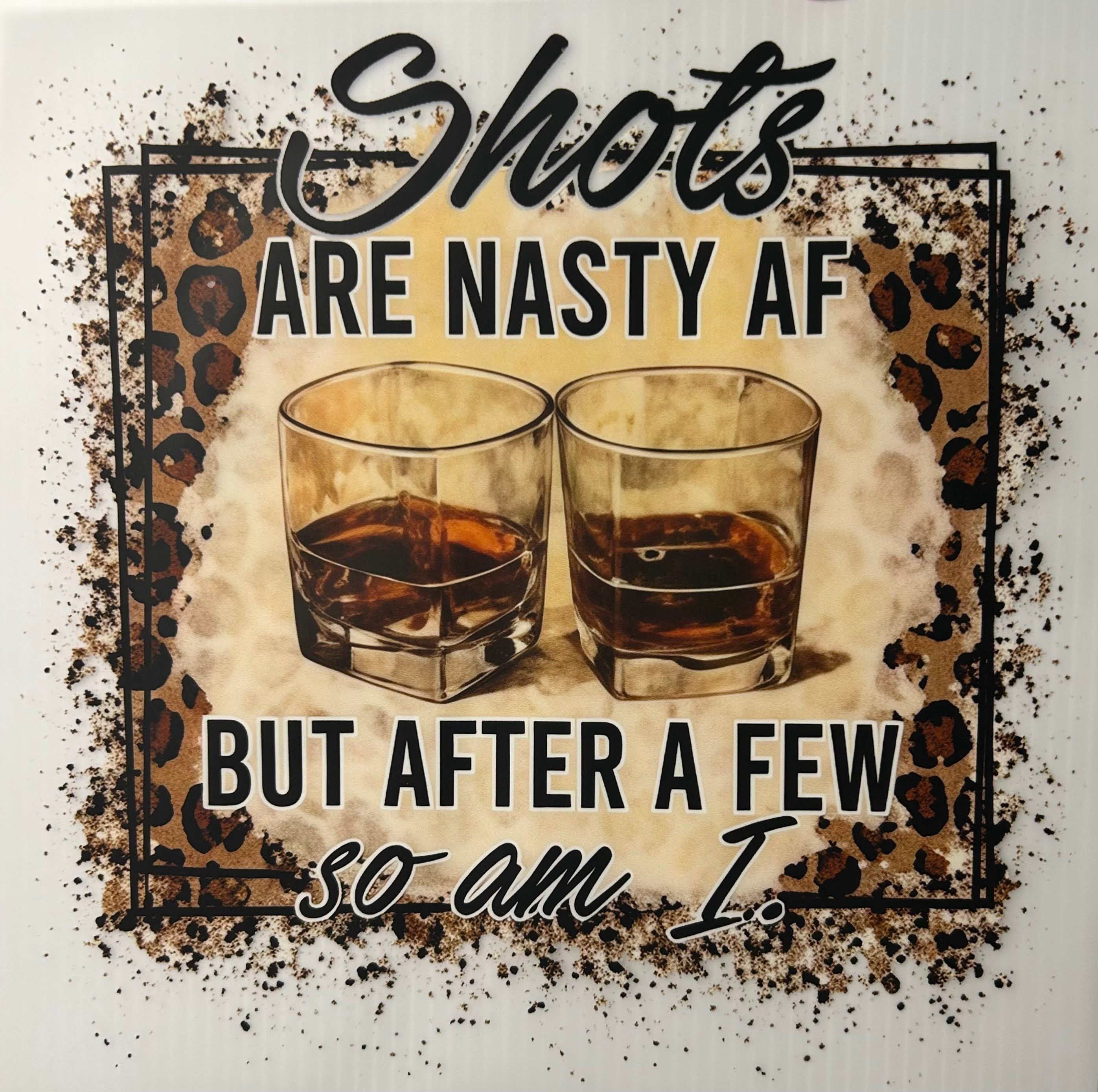 Shots are nasty af