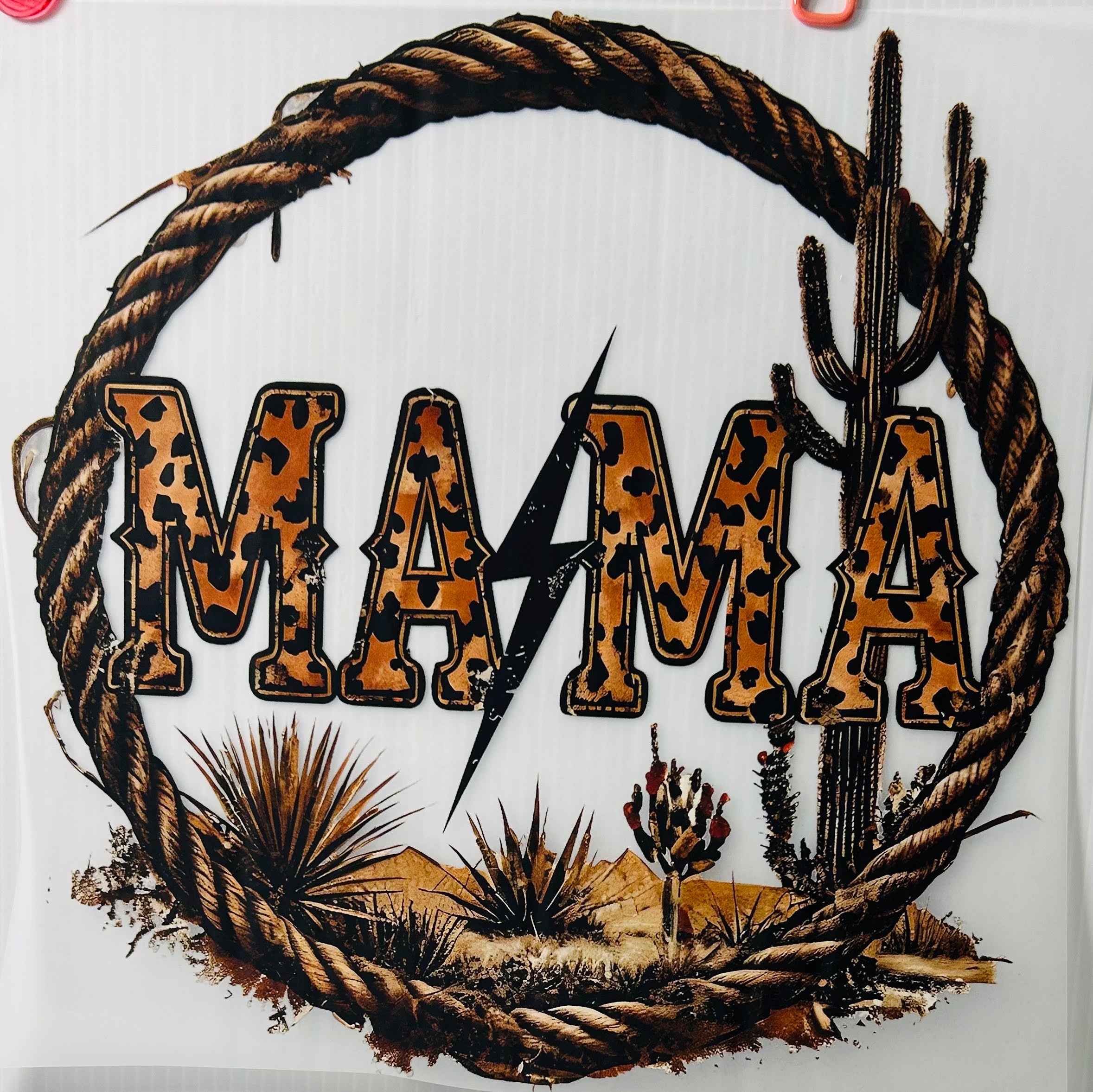 Western leopard mama