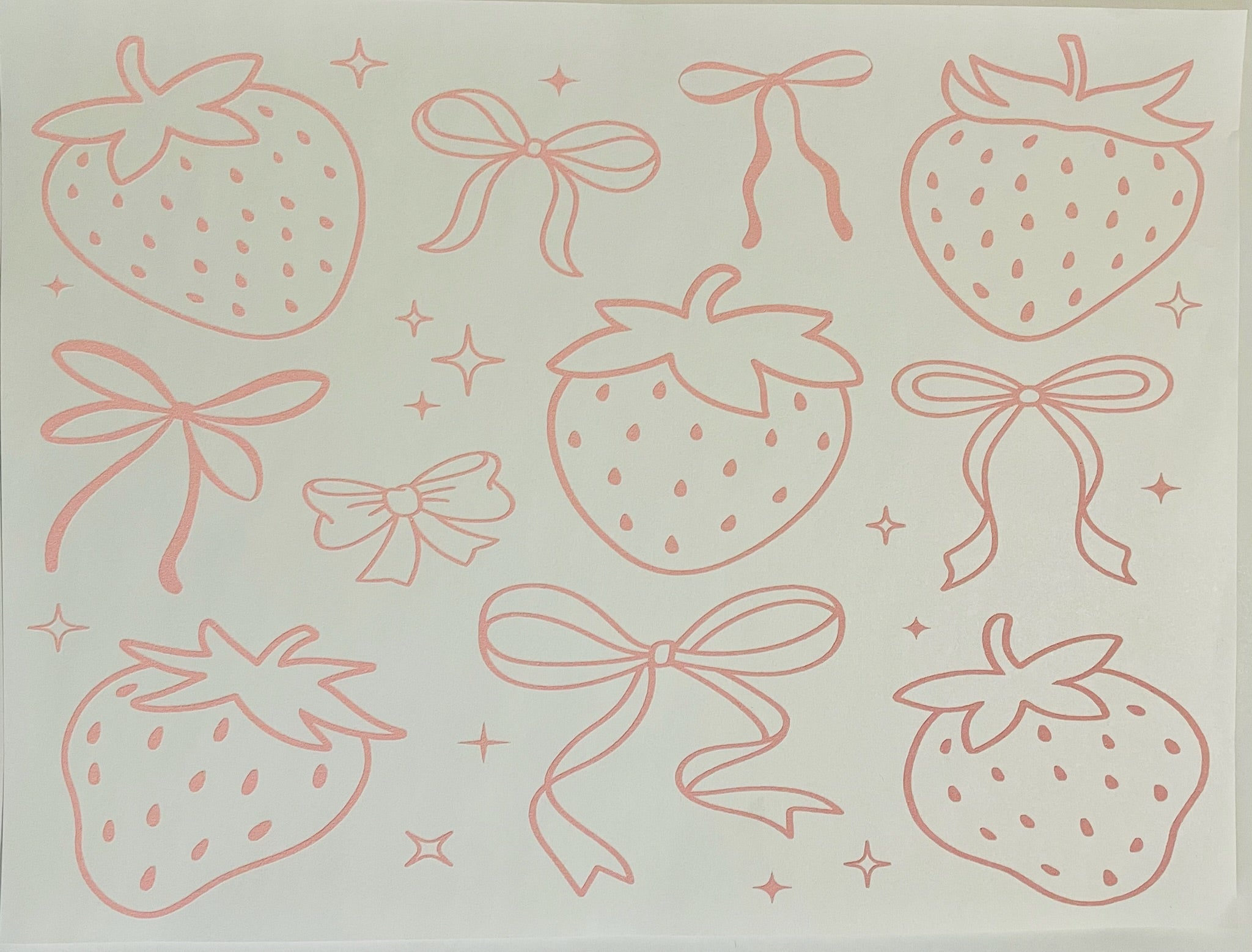Strawberry Bows