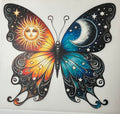 Sun & moon butterfly