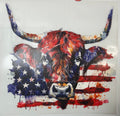 American flag cow