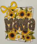 Sunflower leopard mama