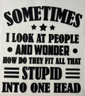 Sometimes I Look At People